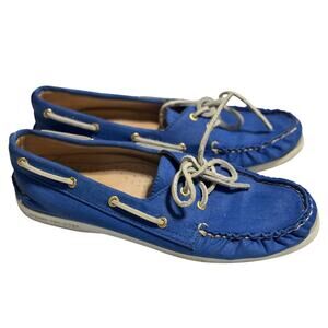 Sperry Top-siders for  J. Crew Boat Shoes Blue Size 8.5